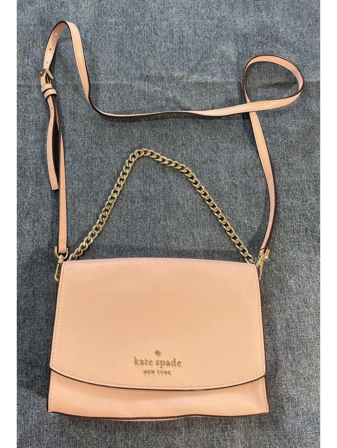 Kate Spade Pink Rory Crossbody Convertible Bag Cute Super Clean
